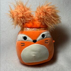 Orange fox squish mallows Plush Toy with Fluffy Ears